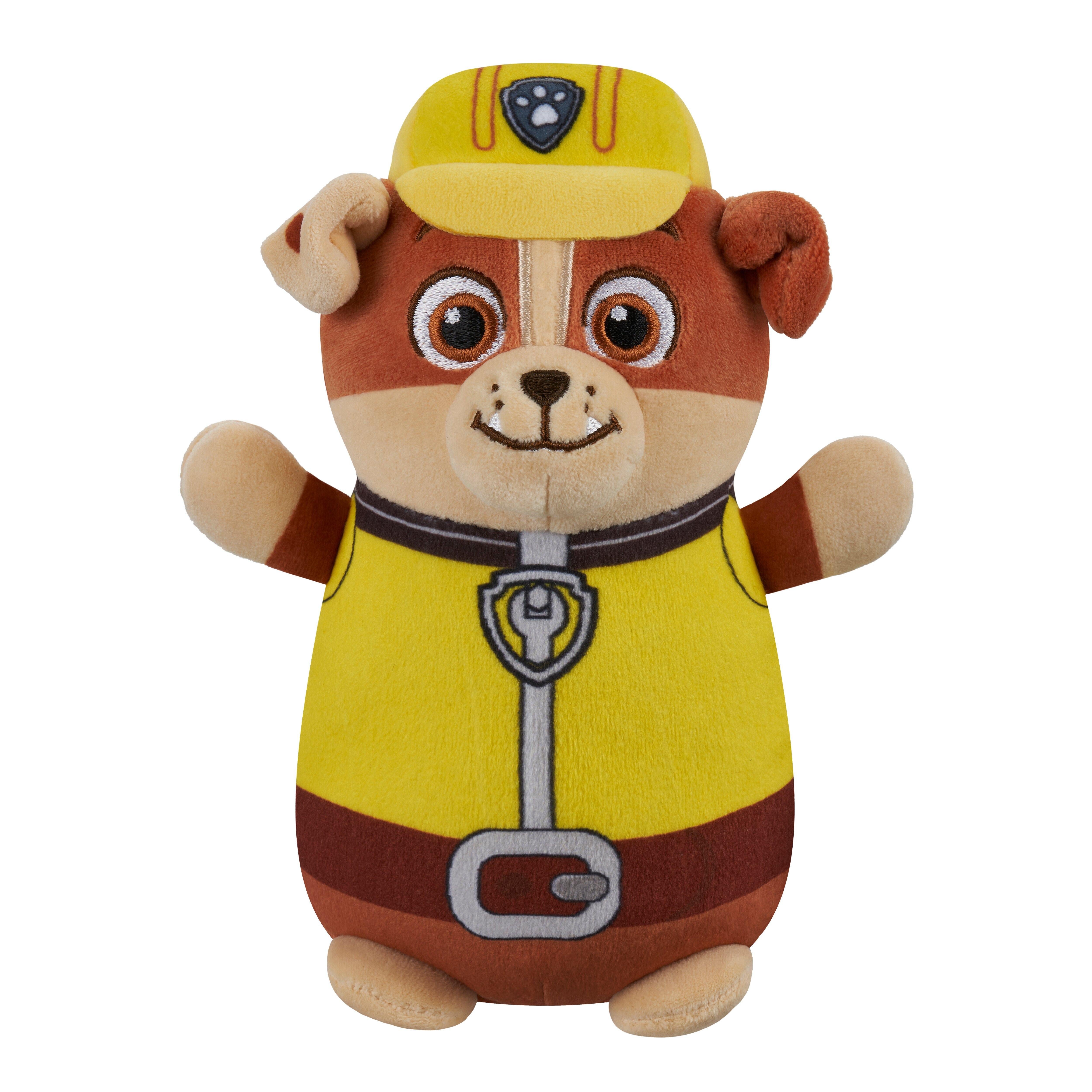 Squishmallows Hugmees Paw Patrol Bamse Rubble 25 Cm