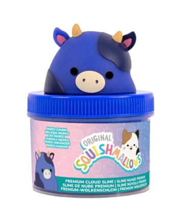 Squishmallows Slim Topper Ko Blå