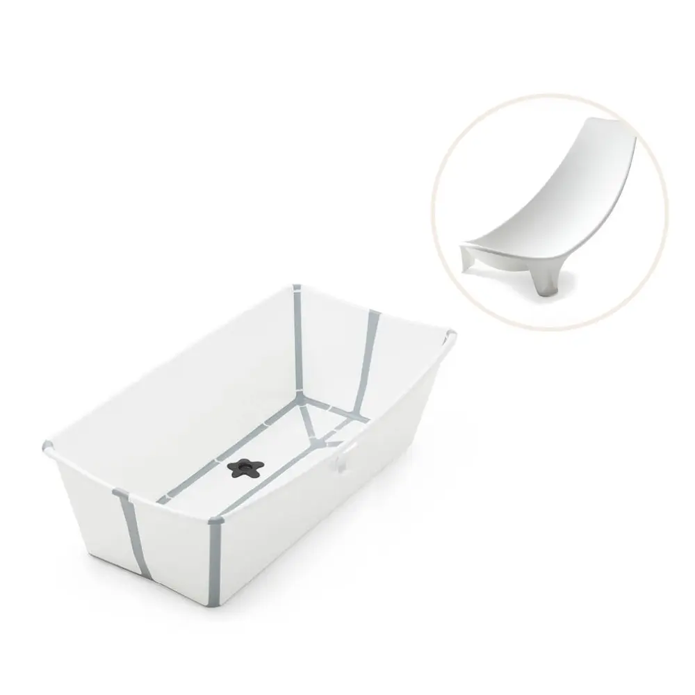 Flexi Bath   Inkl  Newborn Support Hvid