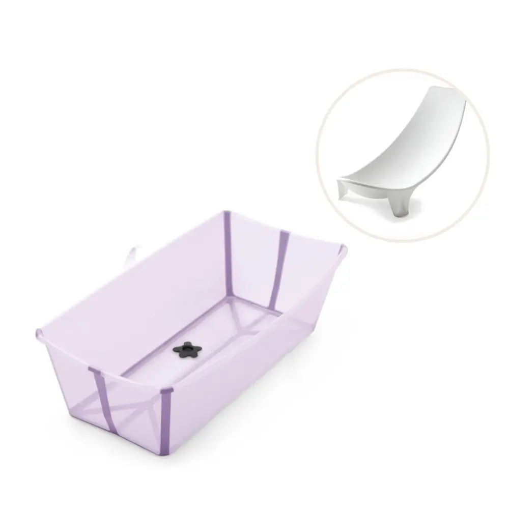 Flexi Bath   Inkl  Newborn Support Lavender