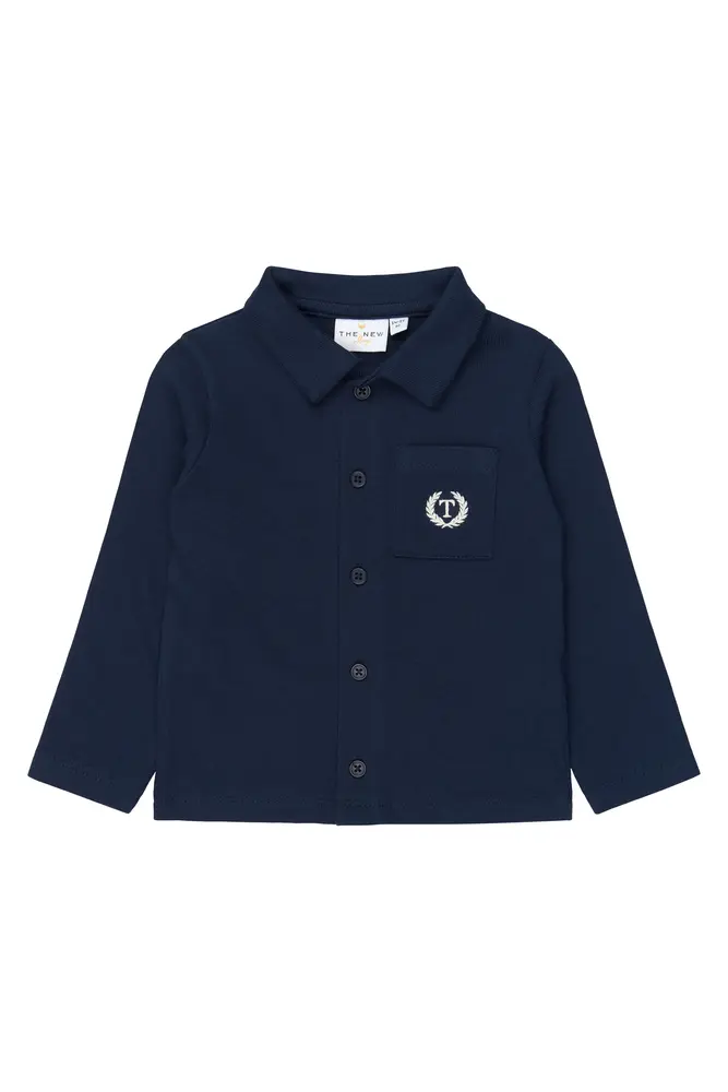 The New Siblings Victory Cardigan Navy Blazer 104