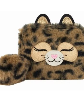Tinka Pung Plys Leopard Brun