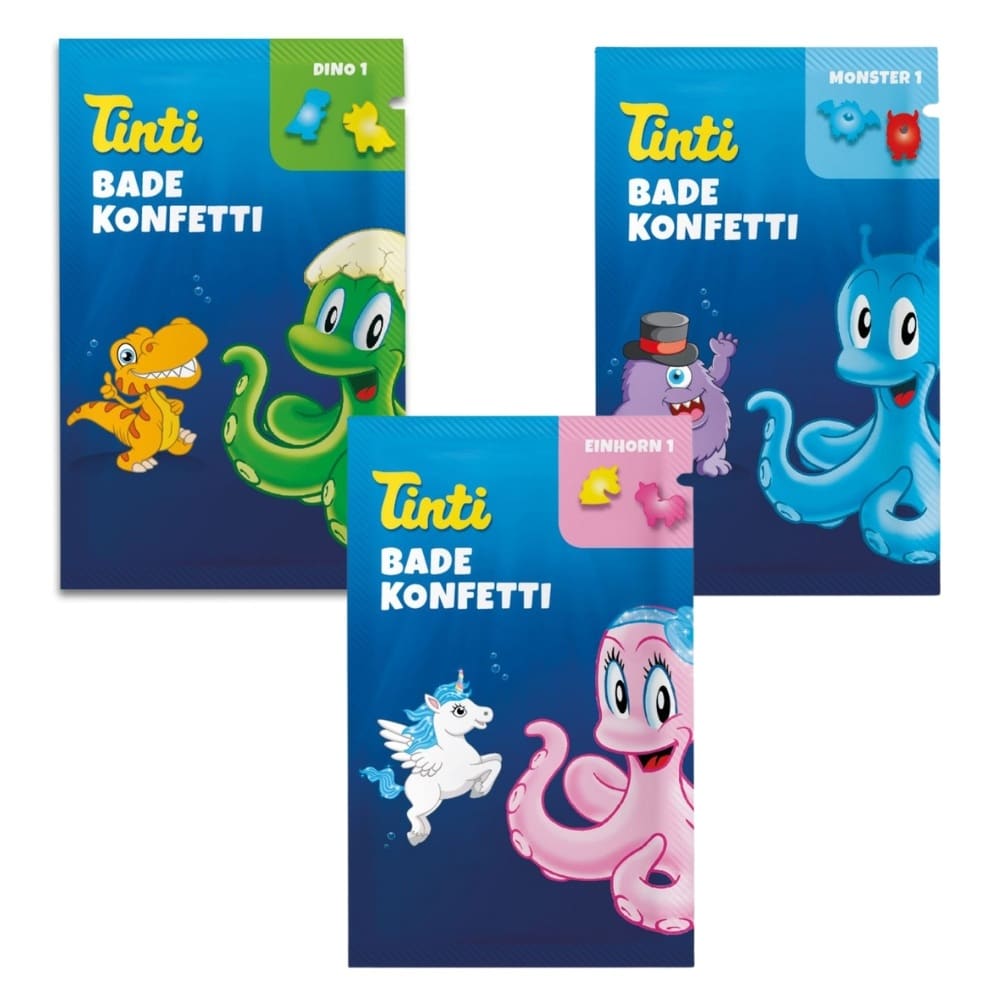 Tinti Badekonfetti Assorteret   Pak