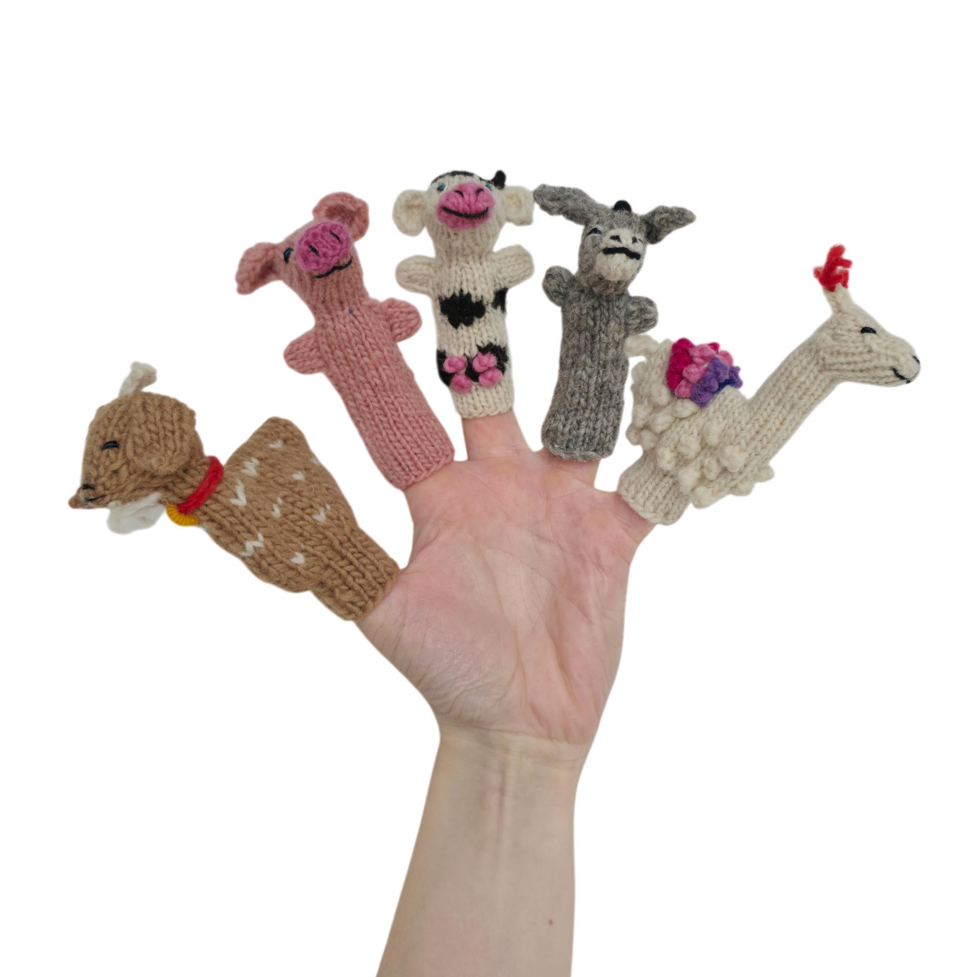 Titicaca Fingerdukke Bondegårdsdyr Assorteret