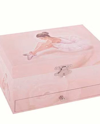 Trousselier Smykkeskrin Med Musik Ballerina  Selvlysende