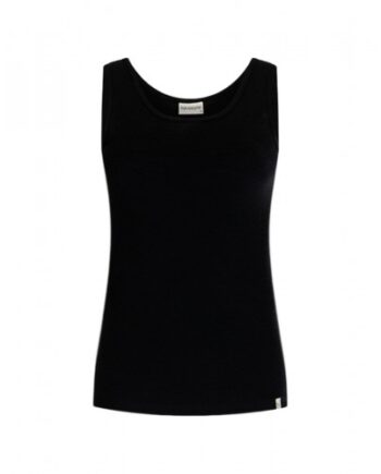 Uld Top Til Dame   100  Merino Uld Black