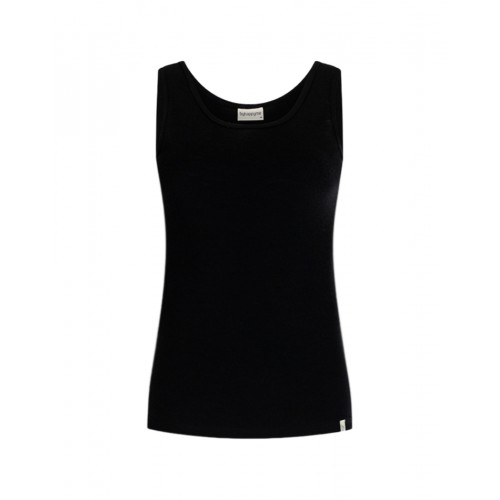 Uld Top Til Dame 100 Merino Uld Black