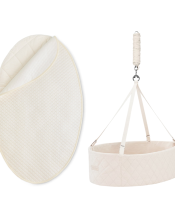 Vandtæt Madrasbeskytter Moonboon Oval Vugge  40x80 Cm