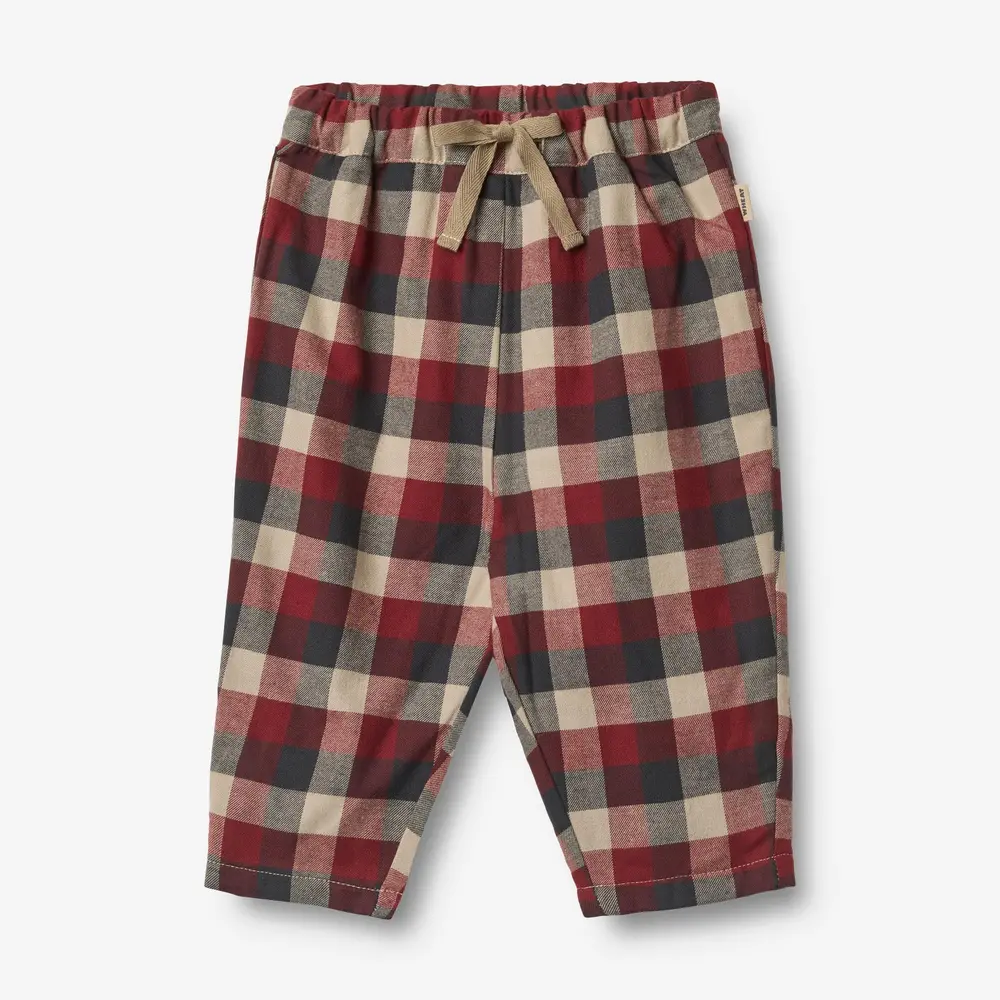 Wheat Arne Bukser Blue Holiday Check 92   år