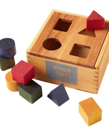 Wooden Story Puttekasse Regnbue