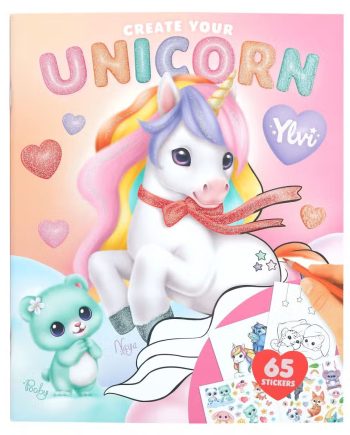 Ylvi Malebog Med Klistermærker