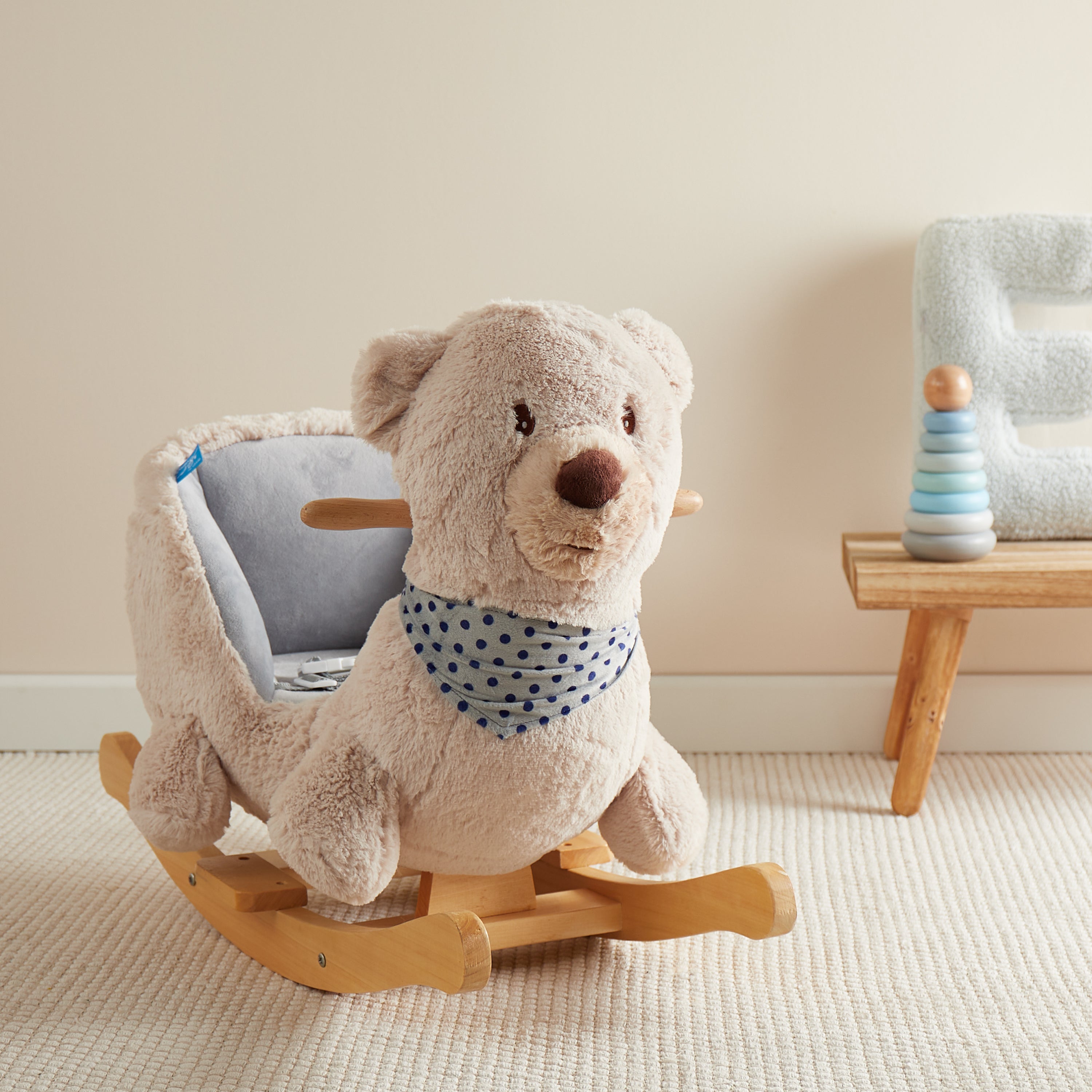 Babynohr Gyngebjørn   Plys Og Træ   Og  Babynohr Dk