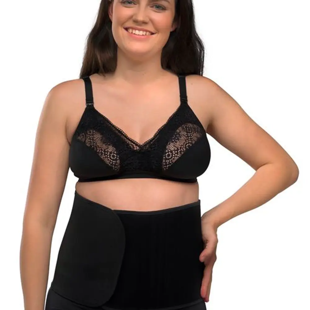 Carriwell Belly Binder Mavebælte Str     Sort