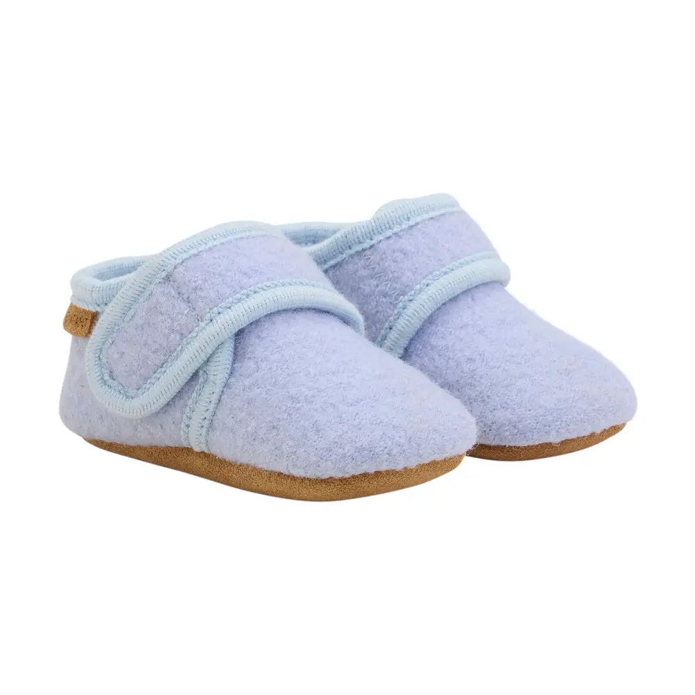 En Fant Baby Wool Slippers Forever Blue 17-18