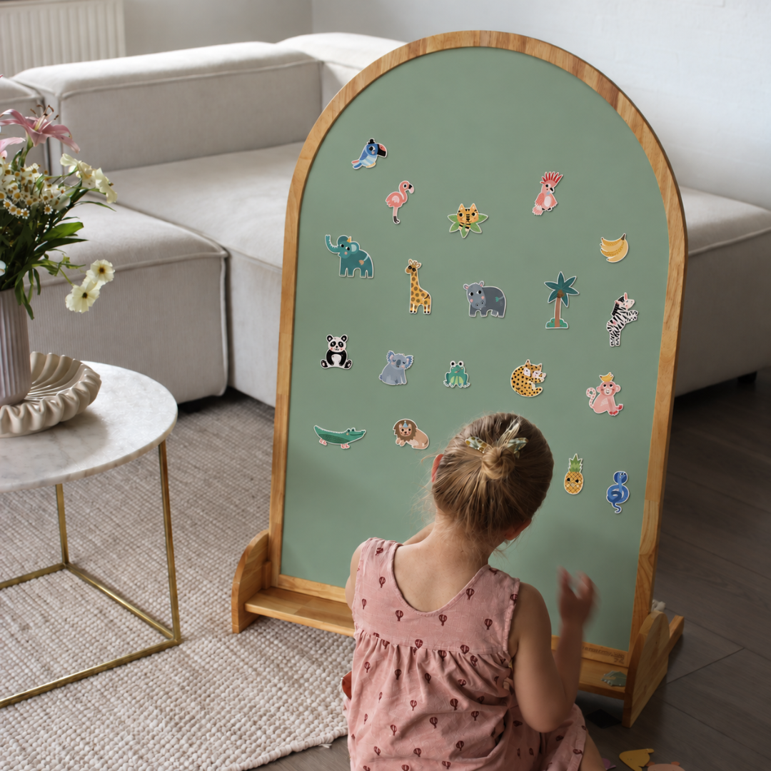 Hemmingsen Kids Magnettavle   Egetræ 100   70 Cm