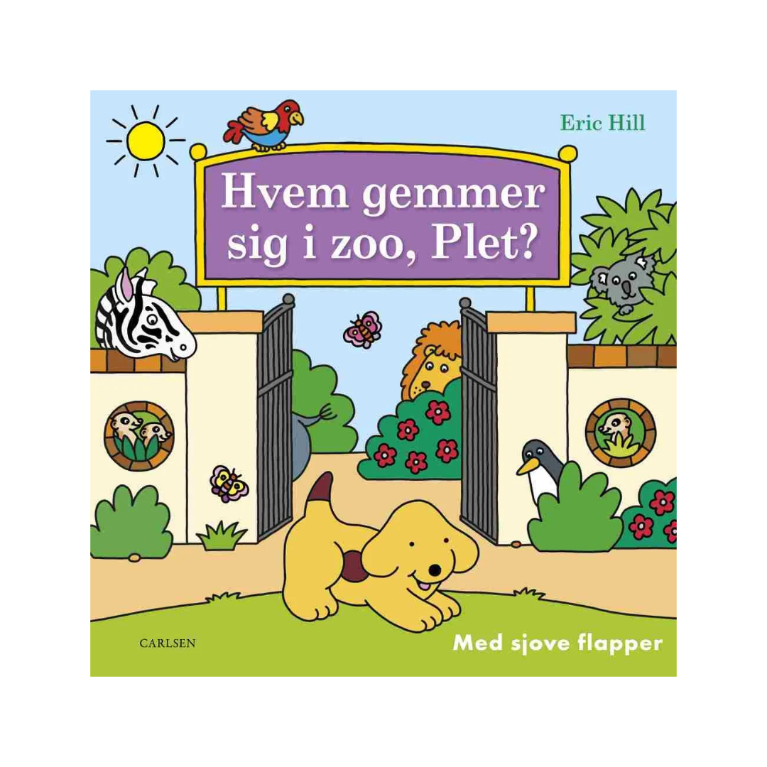 Hvem Gemmer Sig   Zoo  Plet  Løft Flapperne
