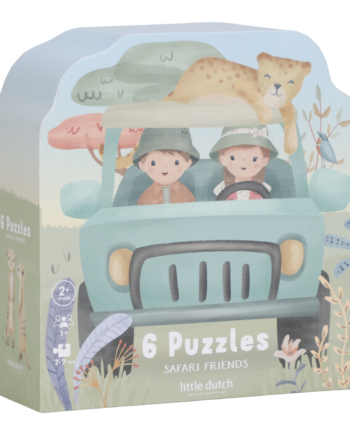 Little Dutch  - -  Puslespil Safari Friends