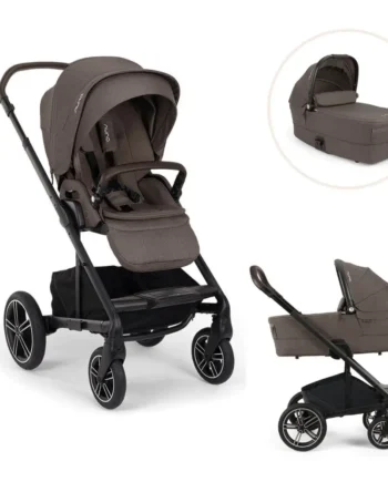 Mixx Next Klapvogn Inkl  Liggedel Chestnut