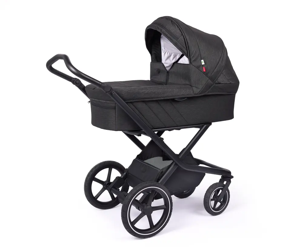Odder Vida Barnevogn Black Melange