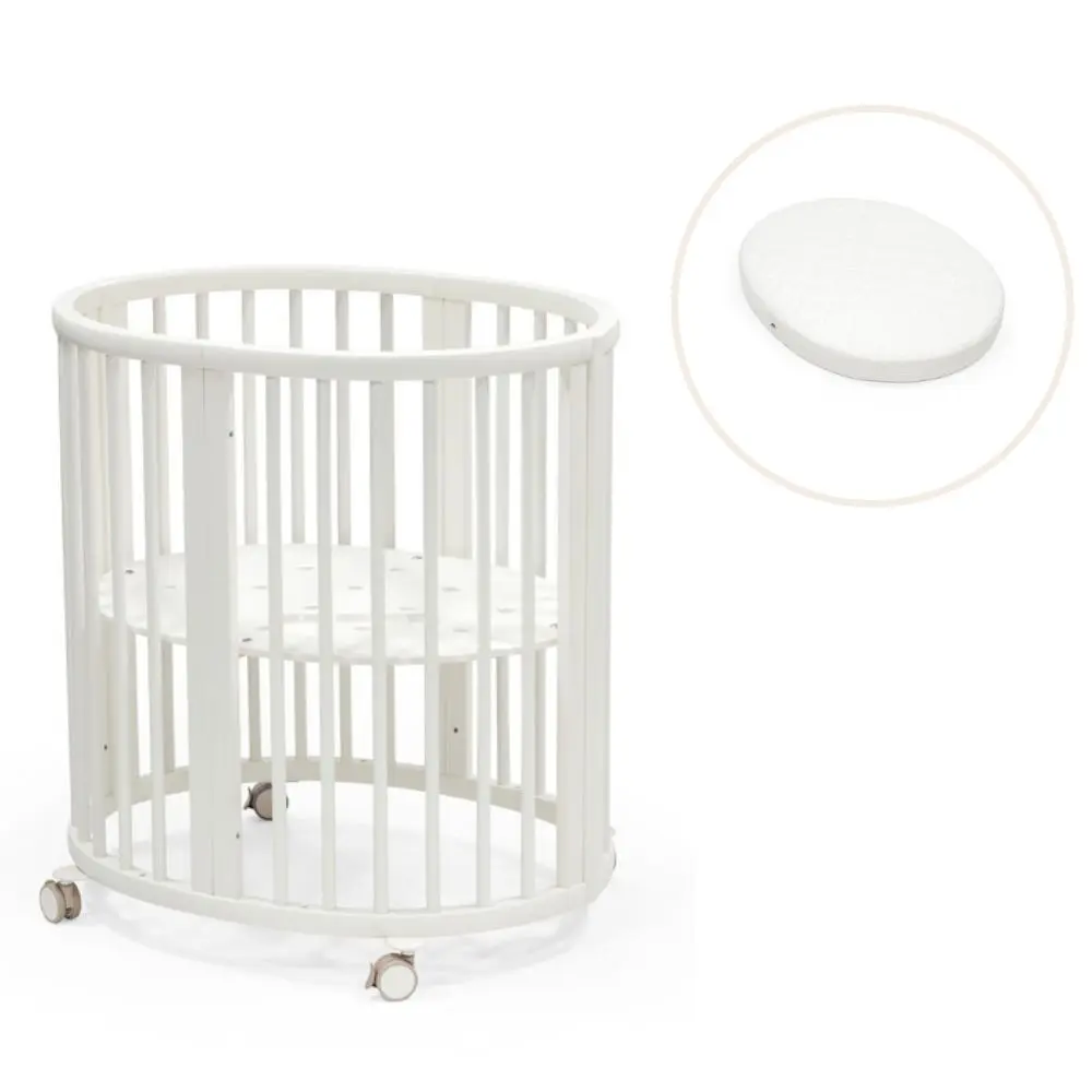 Stokke Sleepi Mini Seng V3 Med Madras White