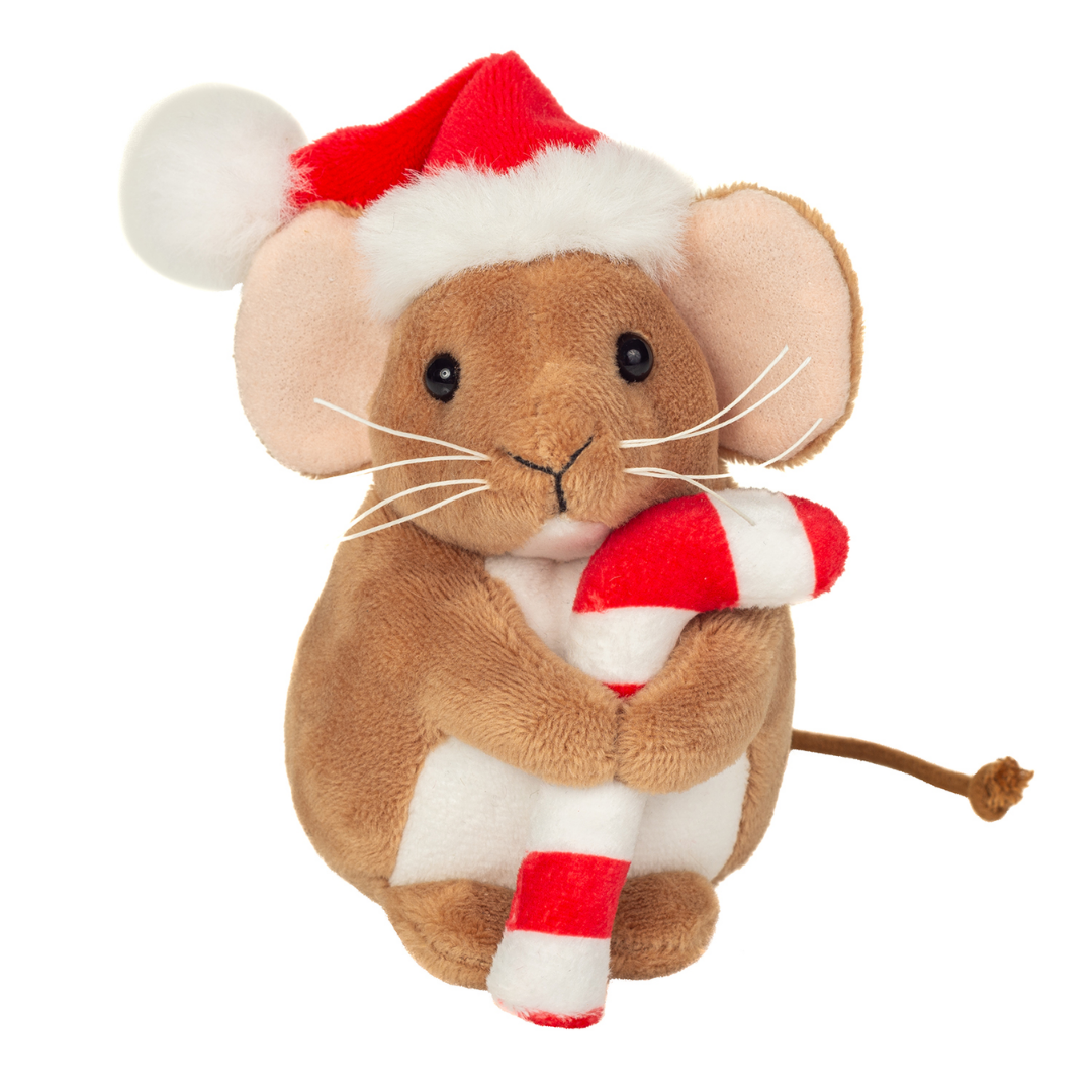 Teddy Hermann Julemus    Stok 11 Cm