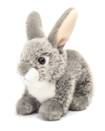 Teddy Hermann Siddende Kanin Grå 18 Cm