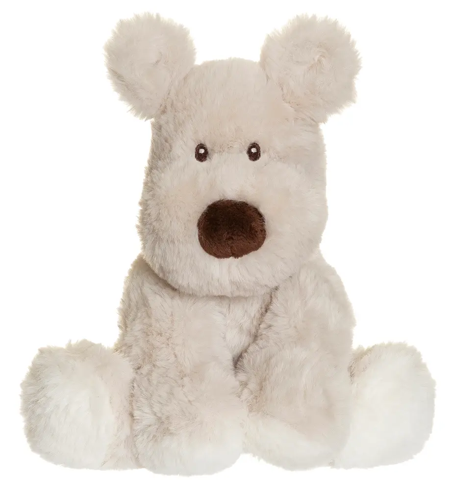 Teddy Mocca Lille  Hund Grå  18 Cm