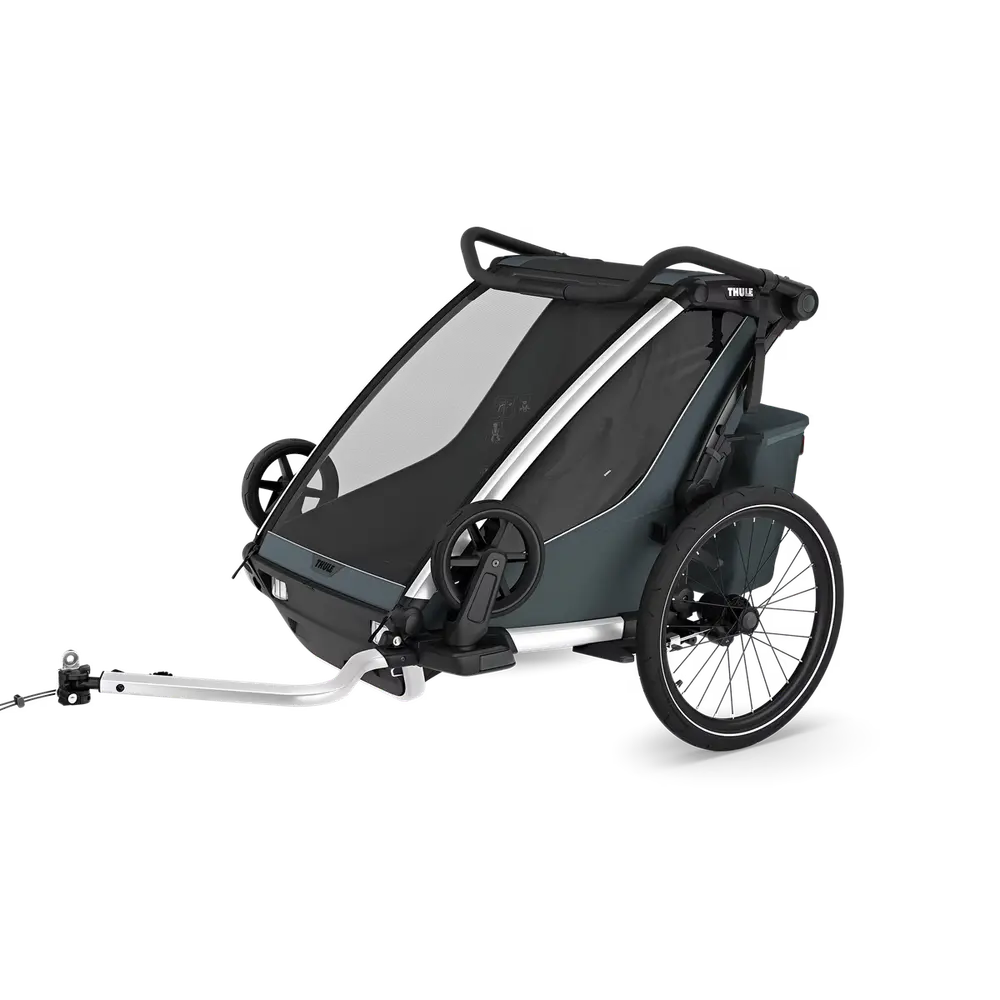 Thule Chariot Cross   Double Cykelvogn Dark Slate