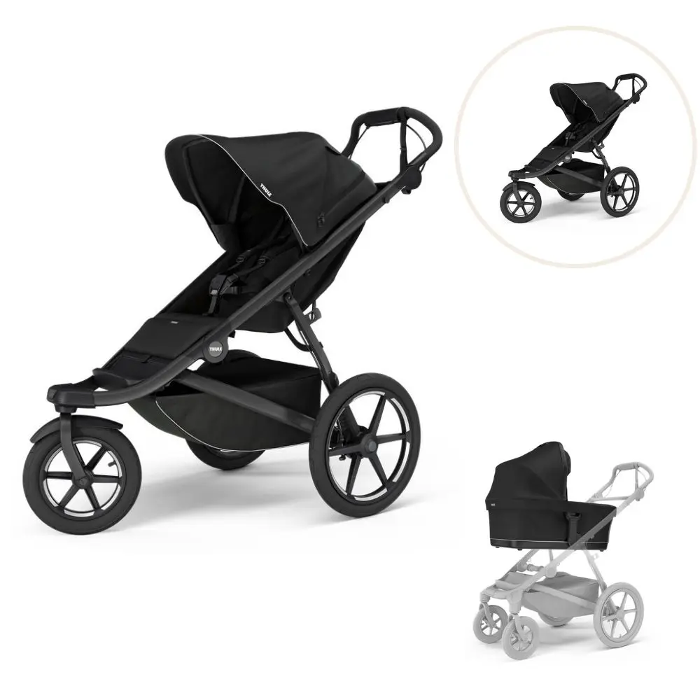 Thule Urban Glide   Inkl  Liggedel Black