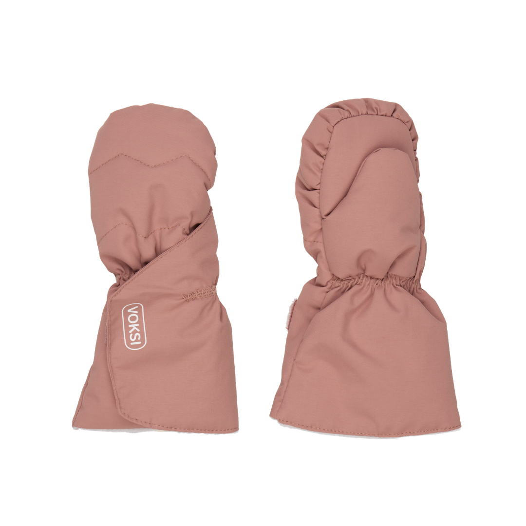 Voksi Baby Mittens Luffer Blush Pink Nyhed